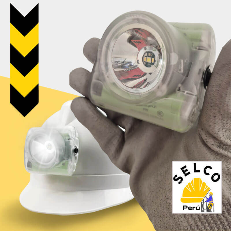 lampara minera inalámbrica 4a Wisdom vendido por Selco Perú